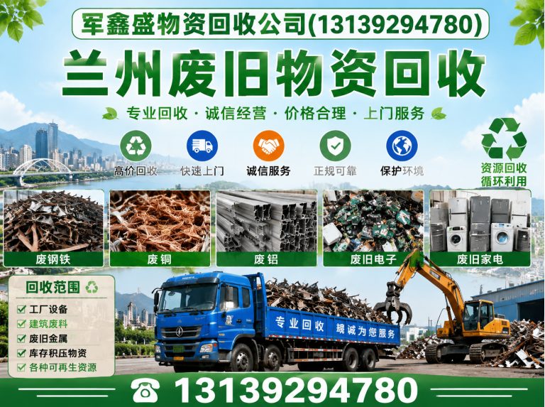 榆中县甘肃再生资源回收展示图